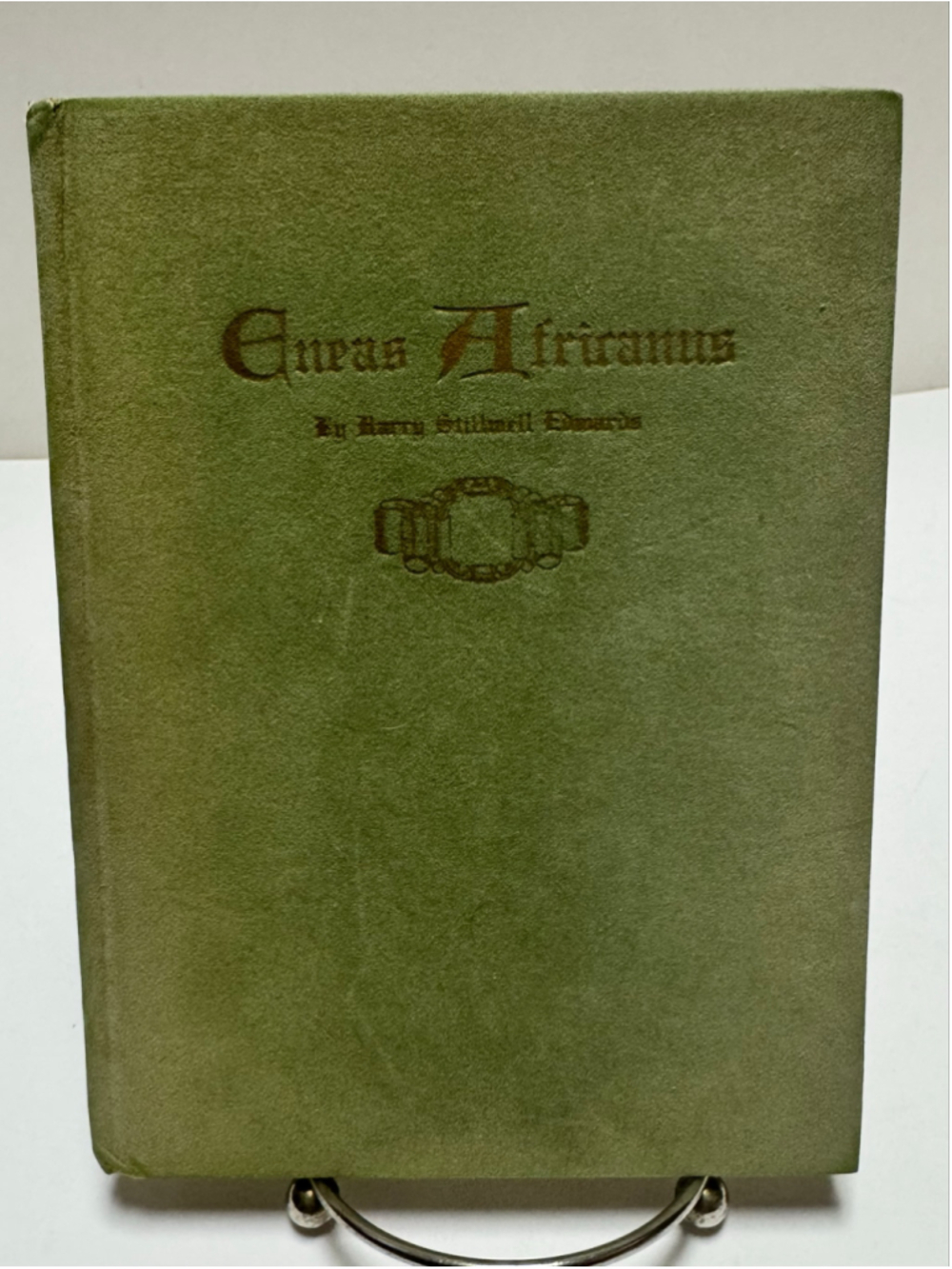 Eneas Africanus By Harry Stillwell Edwards 1920 Velvet Hardcover